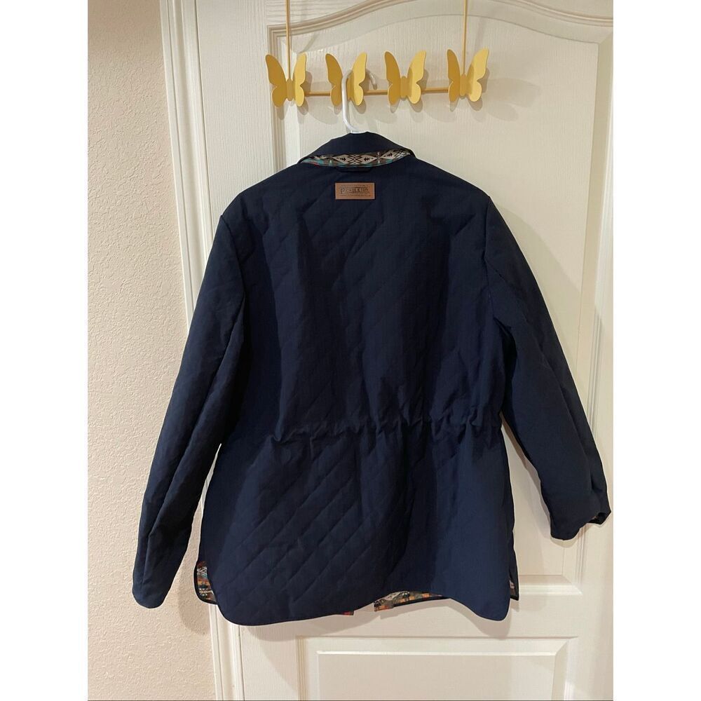 Pendleton Women's Southwestern Print Reversible Snap Button Jacket Women's Sz XL - Picture 6 of 13